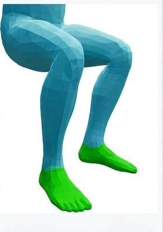 接触点の検出結果